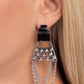 Dangling Art Deco - Black
