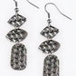 Nine to HIVE - Black  Earrings