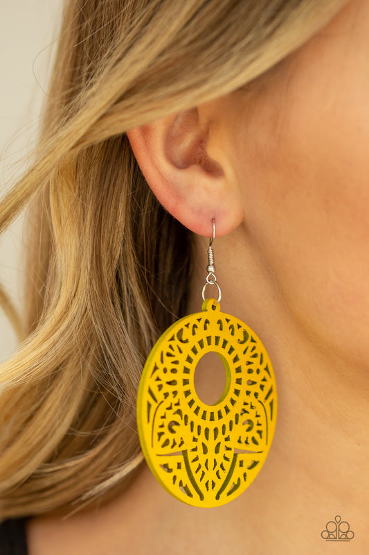 Paparazzi Accessories - Mandala Mambo - Yellow