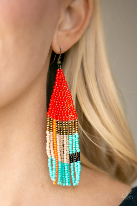 Breaded Boho - Red